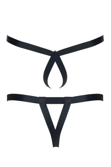 2er Pack Harness String BRI010 schwarz von Regnes Fetish Planet