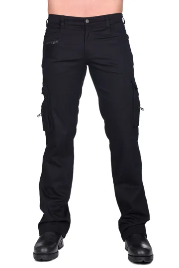 Black Pistol Combat Pants Denim schwarz
