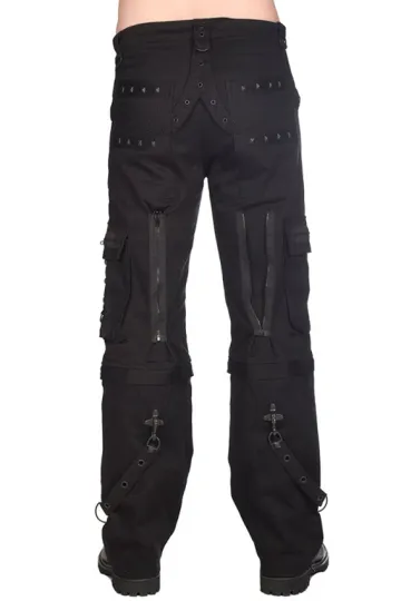 Black Pistol Pyramide Pants Denim schwarz