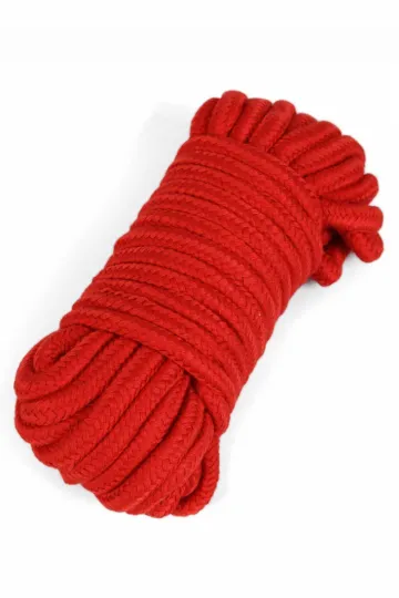 Bondage Seil 10 Meter rot