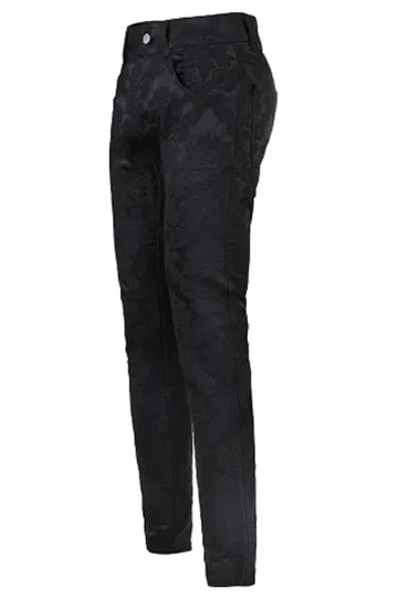 Brokat Jeans schwarz