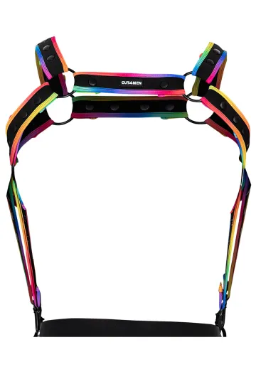 Brust-Harness 05 mehrfarbig