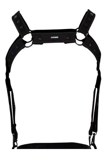 Brust-Harness 05 schwarz