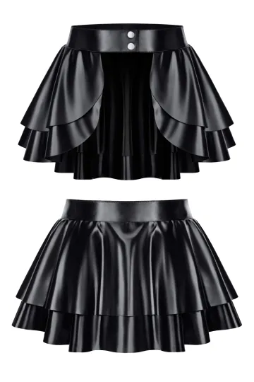 Damen-Rock DDTina001 schwarz