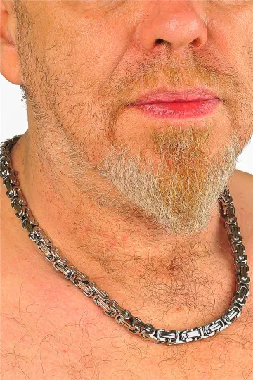 Edelstahl Kette 001 Farbe: Silber