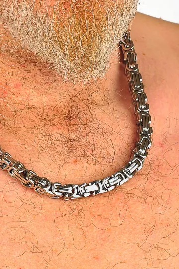 Edelstahl Kette 001 Farbe: Silber