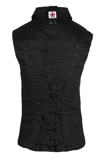 Eye Vest Denim schwarz