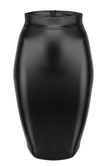 F152 Rock aus Powerwetlook schwarz