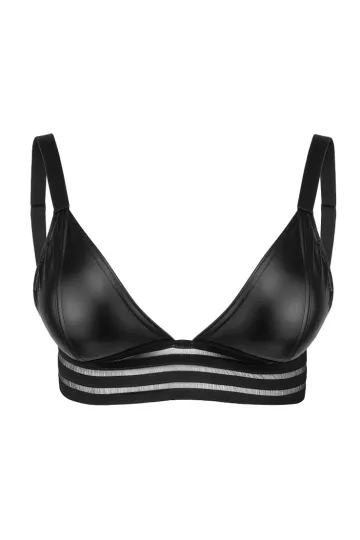 F157 BH mit elastischen Bändern schwarz