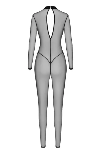 F387 Troublemaker Catsuit schwarz