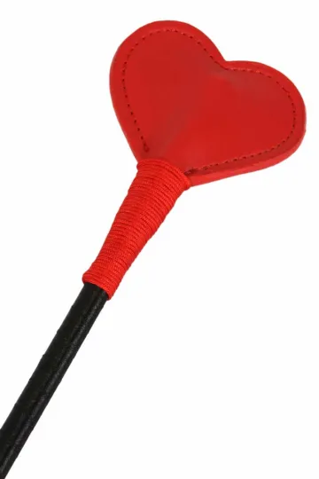 Gerte Herz rot/schwarz