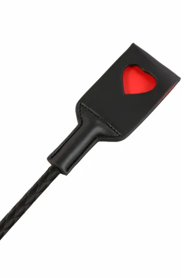 Gerte Herz Schwarz/Rot