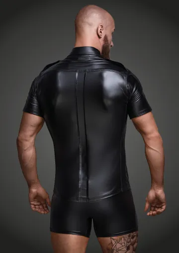 H011 Sexy und elegantes Shirt schwarz