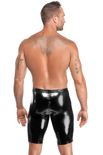 H094 Lack Biker Shorts Voltage schwarz