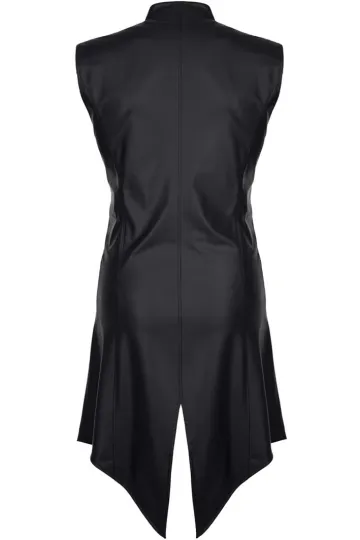 Halblange Herren Weste RMMarco001 schwarz