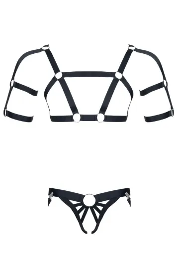 Harness SET010 schwarz von Regnes Fetish Planet