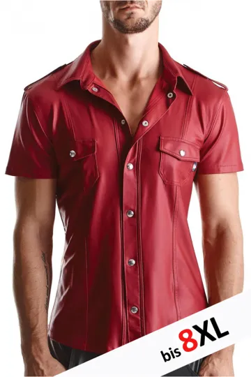 Herren Hemd RMCarlo001 rot