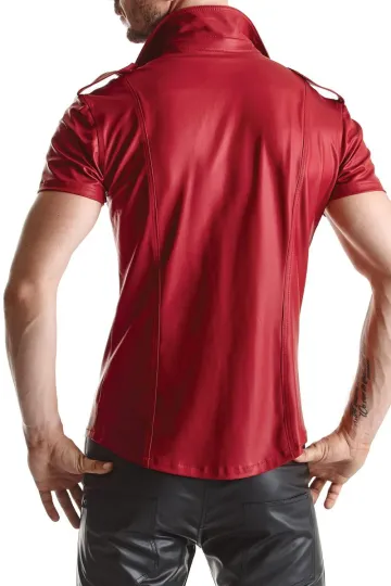 Herren Hemd RMCarlo001 rot