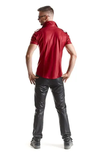 Herren Hemd RMCarlo001 rot