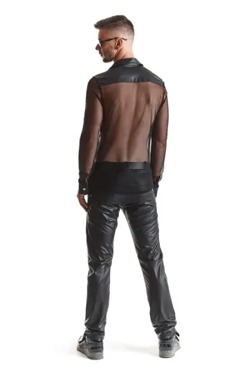 Herren Hemd RMCesare001 schwarz
