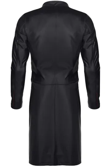 Herren Mantel RMMario001 schwarz