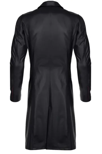 Herren Mantel RMSergio001 schwarz