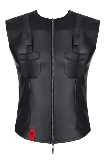 Herren Weste RMCamillo001 schwarz