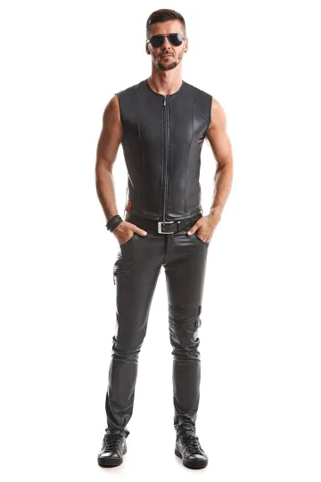 Herren Weste RMOttaviano001 schwarz