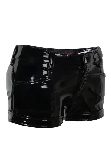 Hot Panty Lack schwarz