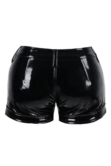 Hot Panty Lack schwarz