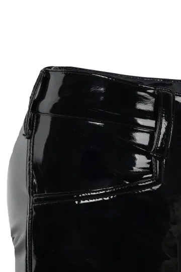 Hot Panty Lack schwarz