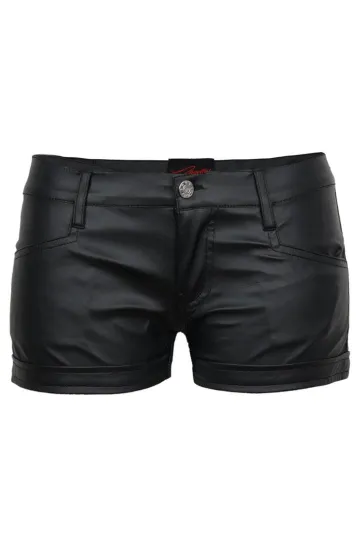 Hot Panty Wetlook schwarz