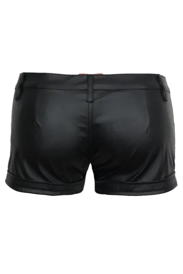 Hot Panty Wetlook schwarz