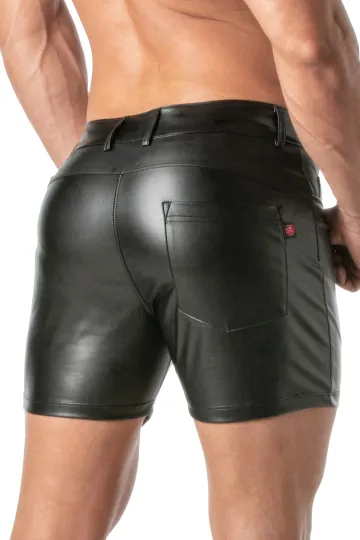 Kinky Mid-Thigh Sexy Shorts schwarz