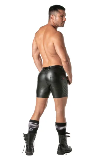 Kinky Mid-Thigh Sexy Shorts schwarz