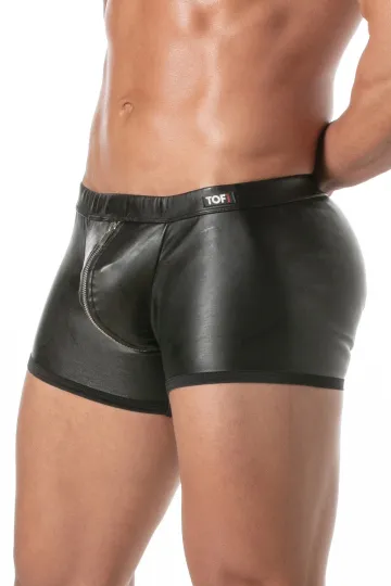 Kinky Zipped Push Up Boxer schwarz
