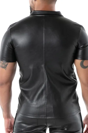 Kinky Zipped Vest schwarz