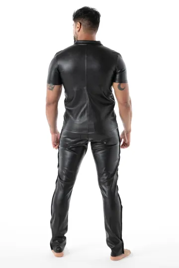 Kinky Zipped Vest schwarz
