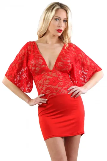 Kleid rot