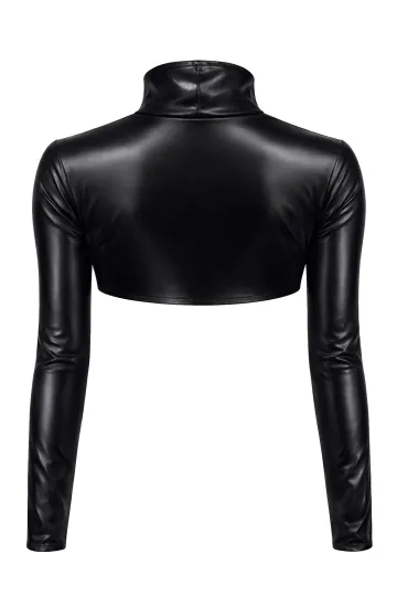 Kurze Jacke DDMarika001 schwarz