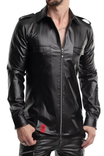 Langarm Herren Shirt RMNatale001 schwarz
