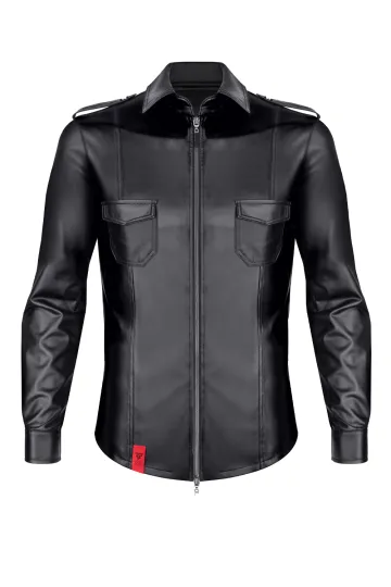 Langarm Herren Shirt RMNatale001 schwarz