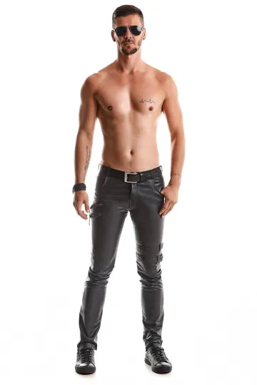 Lange Herren Hose RMTommaso001 schwarz