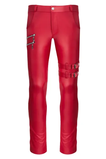 Lange Herren Hose RMTommaso002 rot
