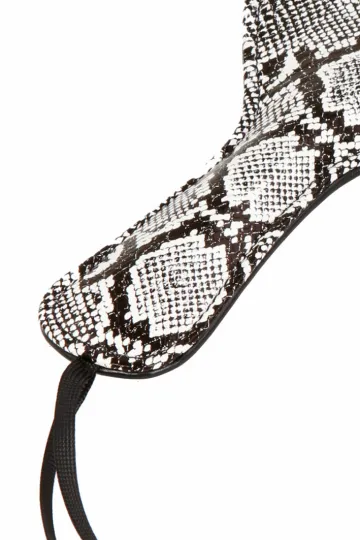 Paddel Schlangenmuster schwarz/weiß