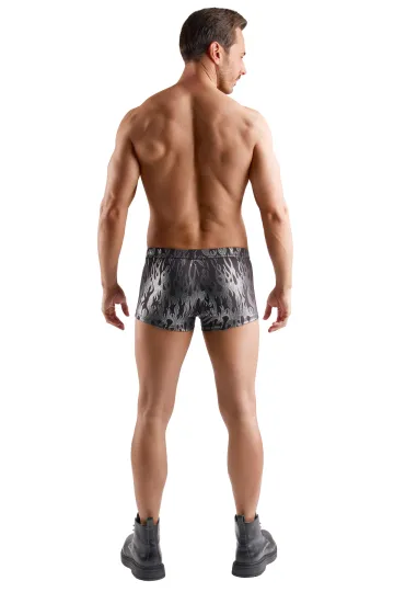 Pants Metallic-Design schwarz/silbern