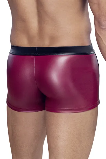 Pants mit Netz und Nieten rot/schwarz