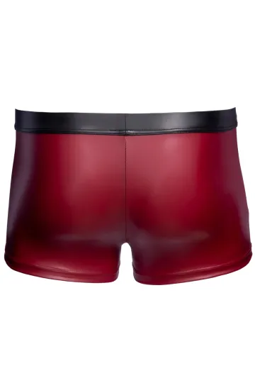 Pants mit Netz und Nieten rot/schwarz