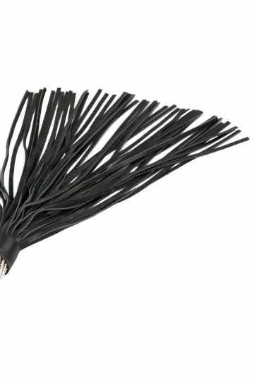 Peitsche Strass Schwarz