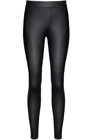 Schwarze Leggings BRGiulia001 von Demoniq Black Rose 2.0 Collection